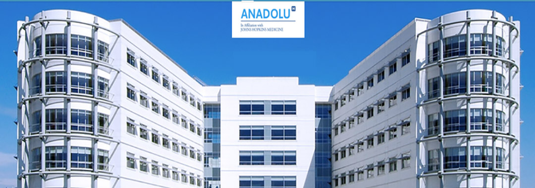 the front of Anadolu Medical Center, Istanbul's premier destination for breast augmentation.